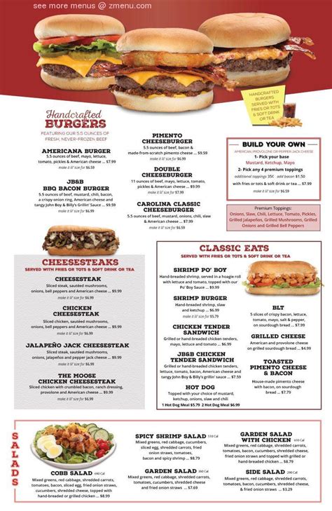 highway 55 burgers|Our Menu